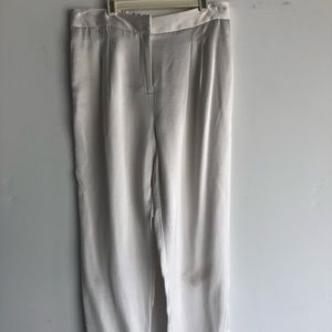 Vince Camuto satin cream pants